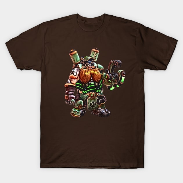 Overwatch Torbjorn Rustclad T-Shirt by Green_Shirts